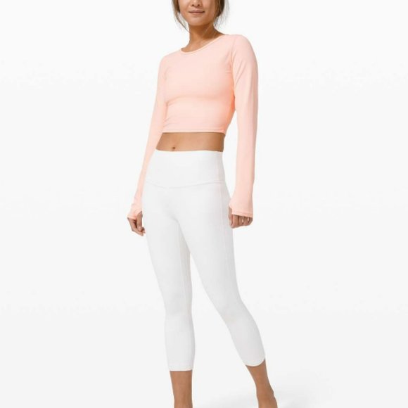 Looking for Lululemon Ever Elated Cropped Long Sleeve Size 6 any color - Picture 6 of 8